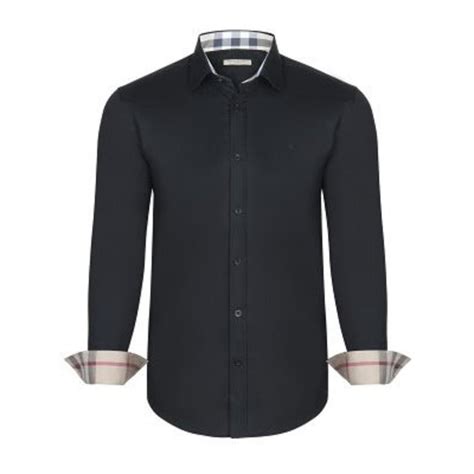 chemise burberry femme noire|Chemises de luxe pour femme .